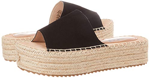 XTI 49133.0, Sandalias con Plataforma para Mujer, Negro Negro Negro, 39 EU