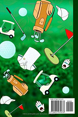 Yo Amo el Golf - Mi Cuaderno Secreto -: Cuaderno de notas para aficionado al Golf | 104 páginas líneas a rellenar según sus deseos, sus días, sus ... | Formato pequeño fácilmente transportable |