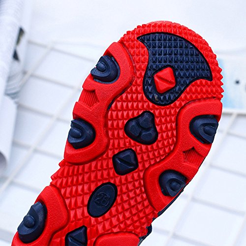 YWLINK Sandalias Deportivas NiñOs Zapatos para NiñOs Punta Cerrada Verano Playa Sandalias Zapatos,Zapatillas Antideslizante Fondo Blando Casuales(Rojo,31EU)