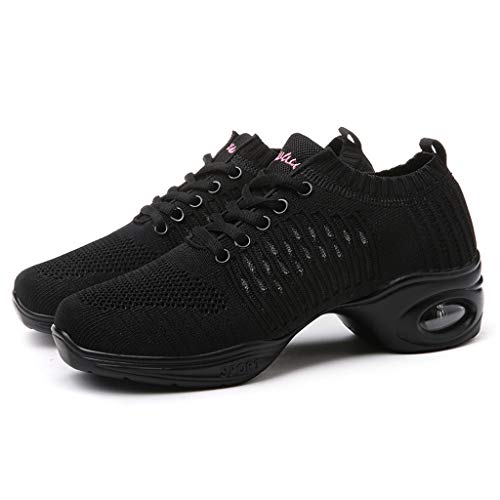 Zapatillas De Deporte Para Mujer Zapato De Baile De Malla Ligeras Zapatillas Deportivas Transpirables Zapatos Verano De Baile Latino Para Mujeres Zapatillas De Danza Jazz Wyxhkj