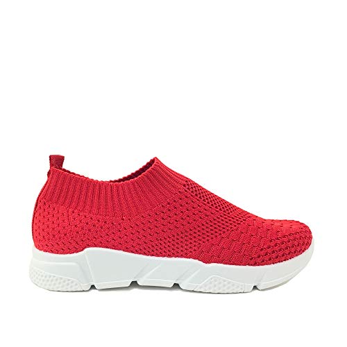 Zapatillas Deportivas Mujer Knit sin Cordones Super Adaptable