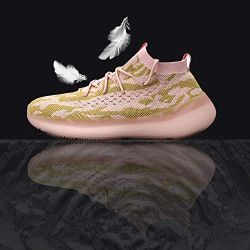 Zapatillas Moda Running para Hombre Deportivas Hombre Mujer Zapatos para Correr Gimnasio Sneaker Aire Libre y Deportes Calzado Pink 38