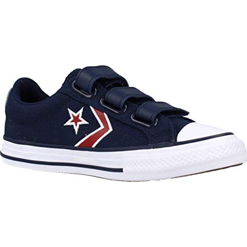 Zapatillas Niños Converse Star Player 3V Marino 32 Azul