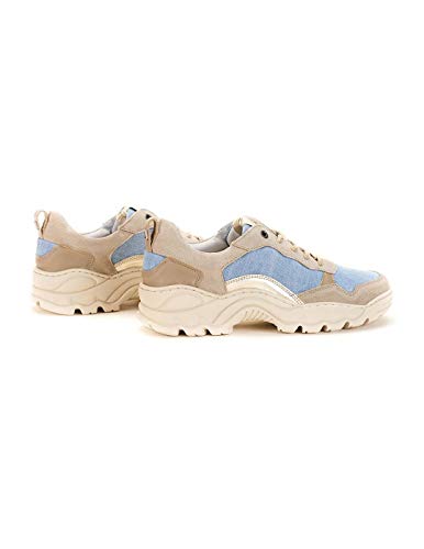 Zapatillas Salsa Milwaukee Denim 40 Beige