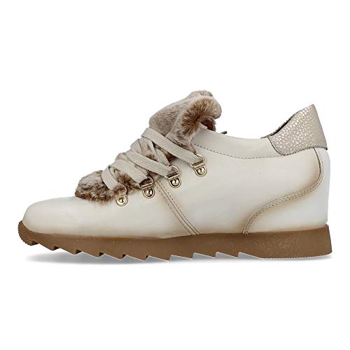 Zapato HISPANITAS Mujer Piel Beige Cuña HI87866 38 Beige