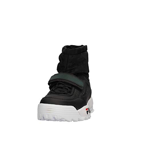 Zapatos de Mujer Botas FILA Disruptor Snow Mid WMN en Cuero Negro 1010750-25Y