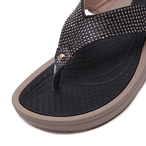 Zapatos de Verano Sandalias de Verano Sandalias Mujer Cuña Zapatillas de Estar por casa Sandalias y Chancletas de Plataforma Playa Zapatos de Verano Flip Flops