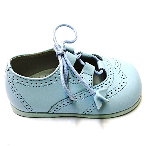 Zapatos Primeros Pasos Ingleses Pepitos 10317 Celeste 18