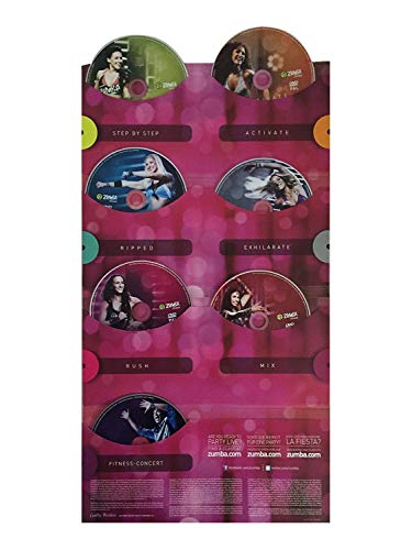 Zumba Fitness Exhilarate - Sistema de remodelación corporal (Premium, 7 DVD, versión original en alemán)