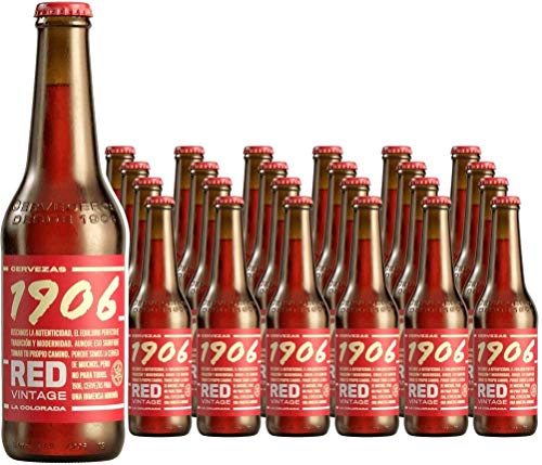 1906 Red Vintage Cerveza - Pack de 24 botellas x 330 ml - Total: 7.92 L