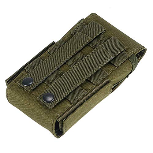 2 unidades Molle 25 rondas para escopeta plegable para revistas, escopeta de carga (verde)