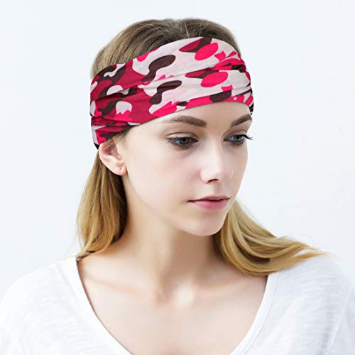 6 bandanas multifuncionales elásticas, para prácticas deportivas, yoga, senderismo y motociclismo, Tarnung Serie