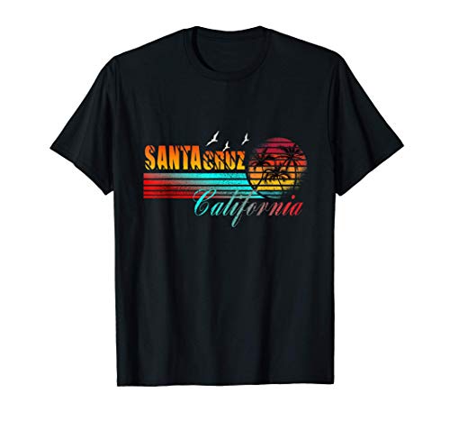 70er 80er en la ciudad de California Santa Cruz Camiseta