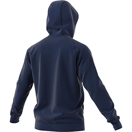 adidas CORE18 Hoody Sudadera con Capucha, Hombre, Azul (Azul/Blanco), S