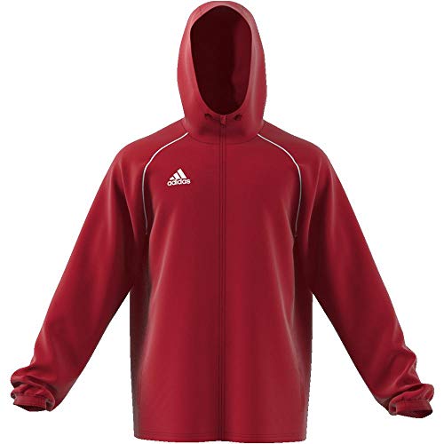 adidas CORE18 RN JKT Chaqueta Deportiva, Hombre, Rojo (Power Red/White), S