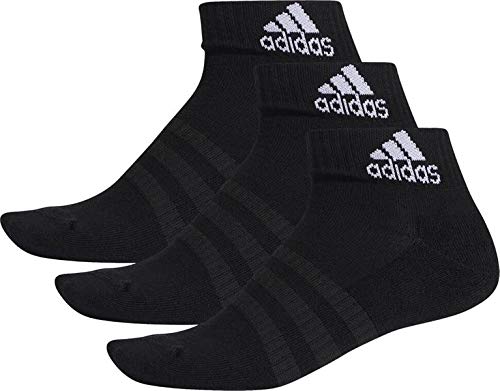 adidas Cush ANK 3PP Socks, black/Black/Black, M Unisex Adulto