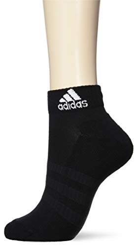 adidas Cush ANK 3PP Socks, black/Black/Black, M Unisex Adulto