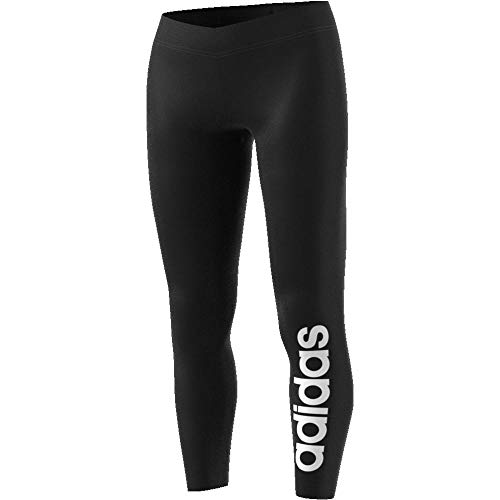 adidas Essential Linear Medias, Mujer, Negro/Blanco, XL