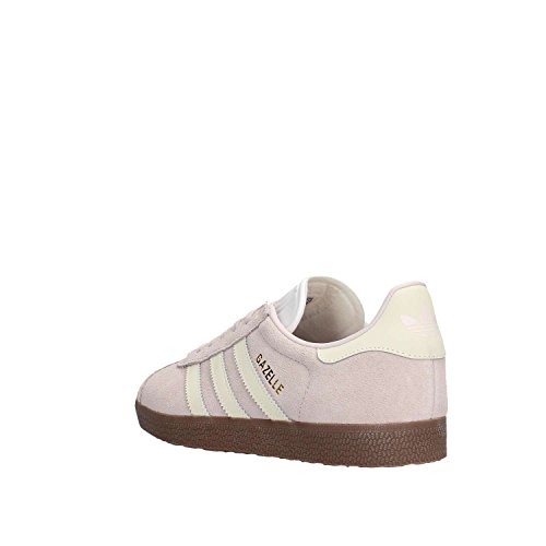 adidas Gazelle W, Zapatillas de Deporte Mujer, Gris (Orchid Tint/Footwear White/Gum), 38 EU