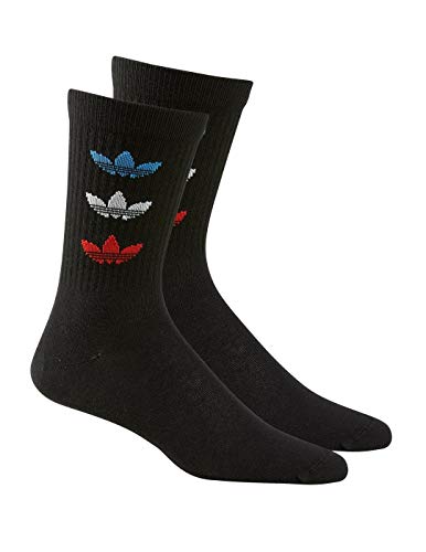 adidas GN4913 TRI THN RBD CRW Socks unisex-adult black M