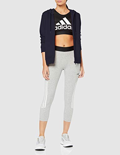 adidas W E Lin FZ HD Sudadera, Mujer, Legend Ink/White, XS