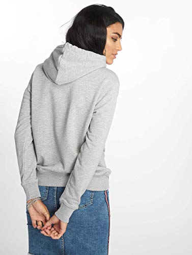 ALPHA INDUSTRIES New Basic Hoody Wmn Sudadera, Grey Heather, XS para Mujer