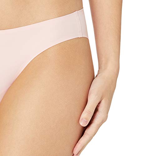 Amazon Essentials 4-Pack Seamless Bonded Stretch Bikini Panty Underwear, Cool, US M (EU M - L)