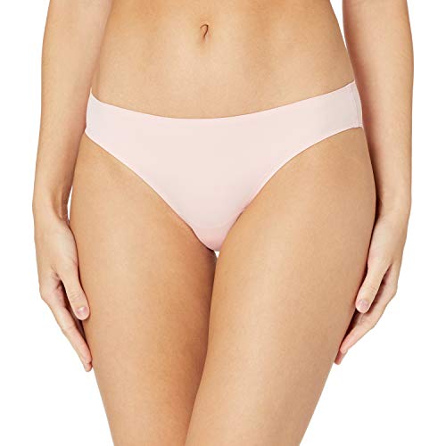 Amazon Essentials 4-Pack Seamless Bonded Stretch Bikini Panty Underwear, Cool, US M (EU M - L)