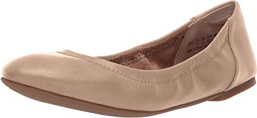 Amazon Essentials Belice Ballet Flat Zapatos Bailarinas, Beige, 38 EU