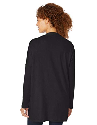 Amazon Essentials – Cárdigan ligero abierto para mujer, Negro, US S (EU S - M)