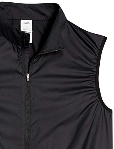 Amazon Essentials Chaleco de Viento de Ciclismo Outerwear-Vests, Negro, XXL