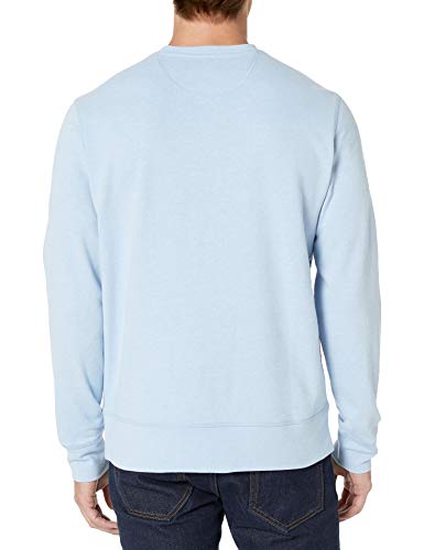 Amazon Essentials Long-Sleeve Lightweight French Terry Crewneck Sweatshirt Athletic-Sweatshirts, Azul Claro, 48-50