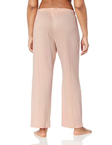 Amazon Essentials – Pantalones ligeros de tejido de rizo para mujer, Rosado claro, US L (EU L - XL)