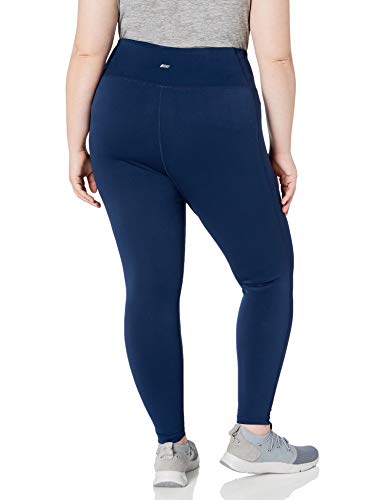 Amazon Essentials Plus Size Performance High-Rise Full-Length Legging Athletic-Leggings, Marino, 3X