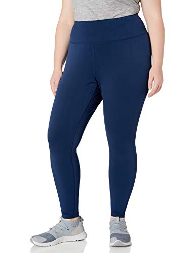 Amazon Essentials Plus Size Performance High-Rise Full-Length Legging Athletic-Leggings, Marino, 3X