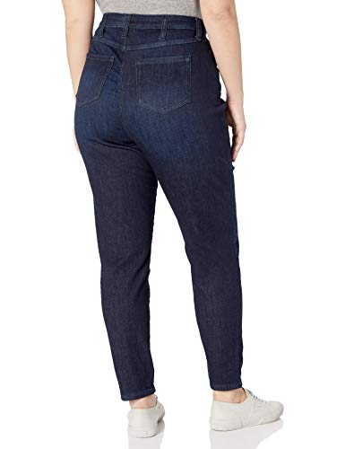 Amazon Essentials Plus Size Skinny Jean jeans, Desteñido Oscuro, 50