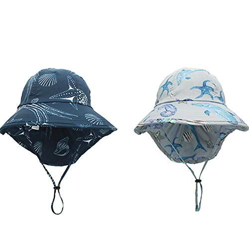 AOOCEEH Gorro Bebe Verano Sombrero Cordobes NiñO Sombrero Vaquero NiñO Sombrero Pesca Gorro De Pescador Gorro Pescador Gorras Y Sombreros ProteccióN UV Sombreros para El Sol Gray