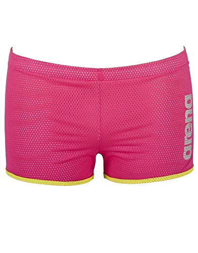 Arena Square Cut Drag Suit Bañador, Mujer, Rosa (Fuchsia), M