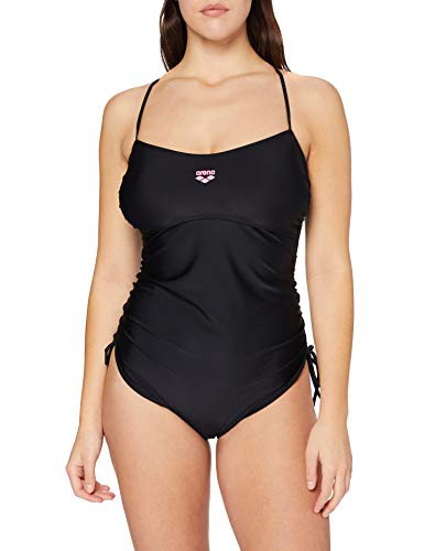 ARENA W Artemis One Piece Bañador Premamá, Mujer, Black/Paparazzi, 40