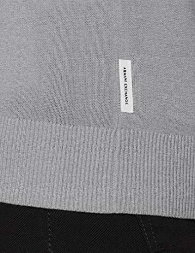 Armani Exchange 8nzm3d Sudadera, Gris (Bc06 Alloy Heather 3901), X-Small para Hombre