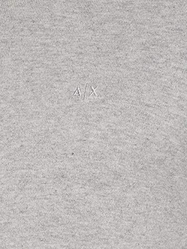 Armani Exchange 8nzm3e Sudadera, Gris (Bc06 Alloy Heather 3901), Small para Hombre