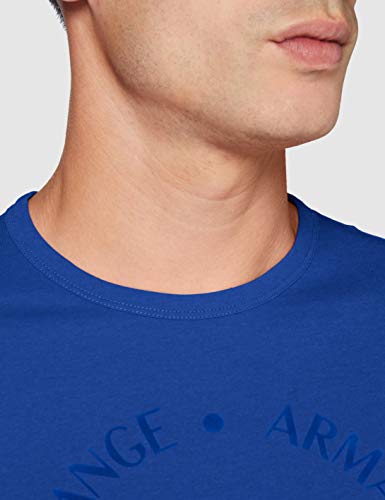 Armani Exchange 8nztcd Camiseta, Azul (Marine (Surf The Web 1506), Small para Hombre