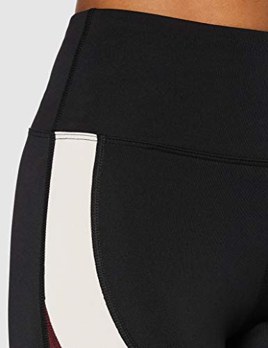 Aurique Leggings deportivos para Mujer, Negro (Black/Port Royale/Blush), XS