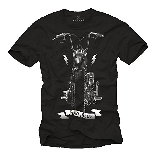 Bad Seed - Camiseta Chopper Hombre - Sons of Anarchy Negro XL