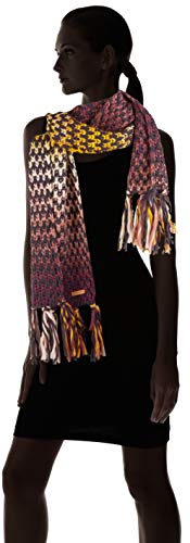 Barts Nicole Scarf Bufanda, Amarillo (YELLOW 0017), Talla única (Talla del fabricante: UNI) para Mujer