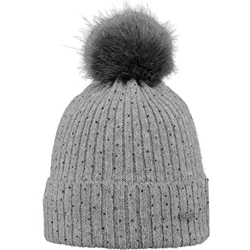 BARTS Splendor Beanie Sombrero, Gris (Dark Heather 0019), Talla única (Talla del Fabricante: Uni) para Mujer