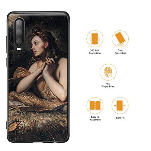 Berkin Arts Jacopo Tintoretto para el Caso del Huawei P30/Estuche para teléfono móvil de Bellas Artes/Impresión Giclee UV en la Cubierta del teléfono móvil(Messina Riposoituida A Espana)