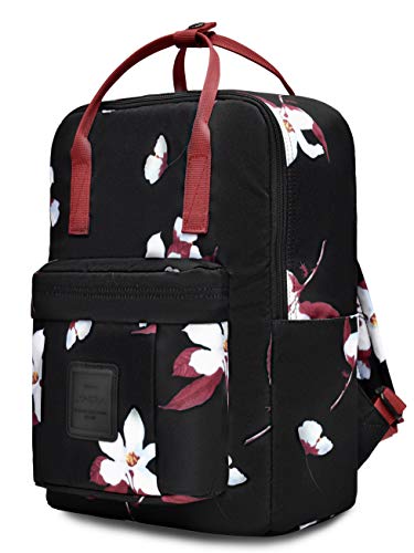 Bestie 14" Mochila Mujer, para portatil 14 Pulgadas, 12 litros, Magnolia, Negro