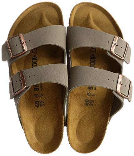 Birkenstock Arizona 151211 - Zapatos con hebilla unisex, color beige, talla 38