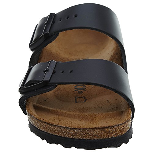 Birkenstock Arizona, Zapatos con Hebilla Unisex Adulto, Negro (Black 51191), 43 EU (Estrecho)